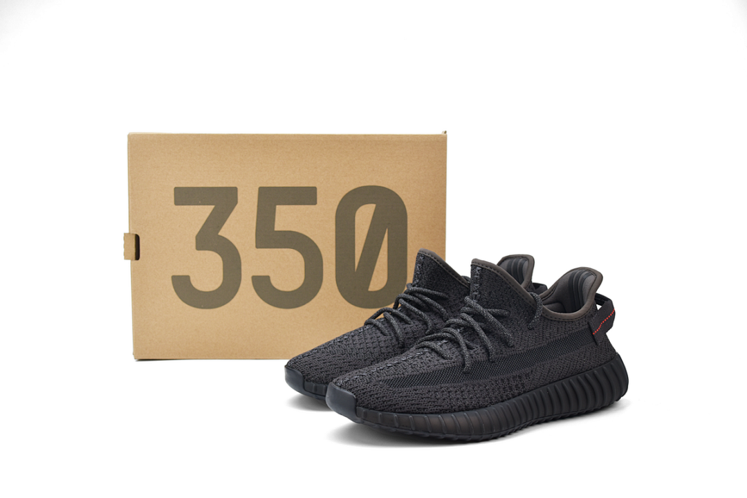  God Batch adidas Yeezy Boost 350 V2 Static Black Reflective FU9007