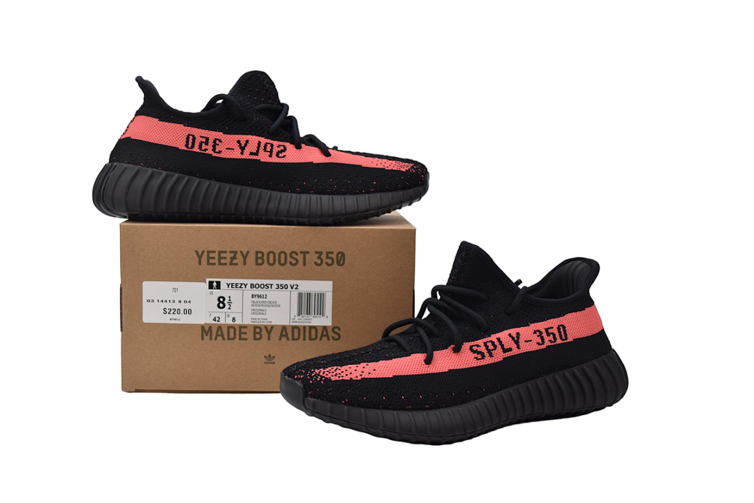 God Batch adidas Yeezy Boost 350 V2 “Core Black Red” BY9612