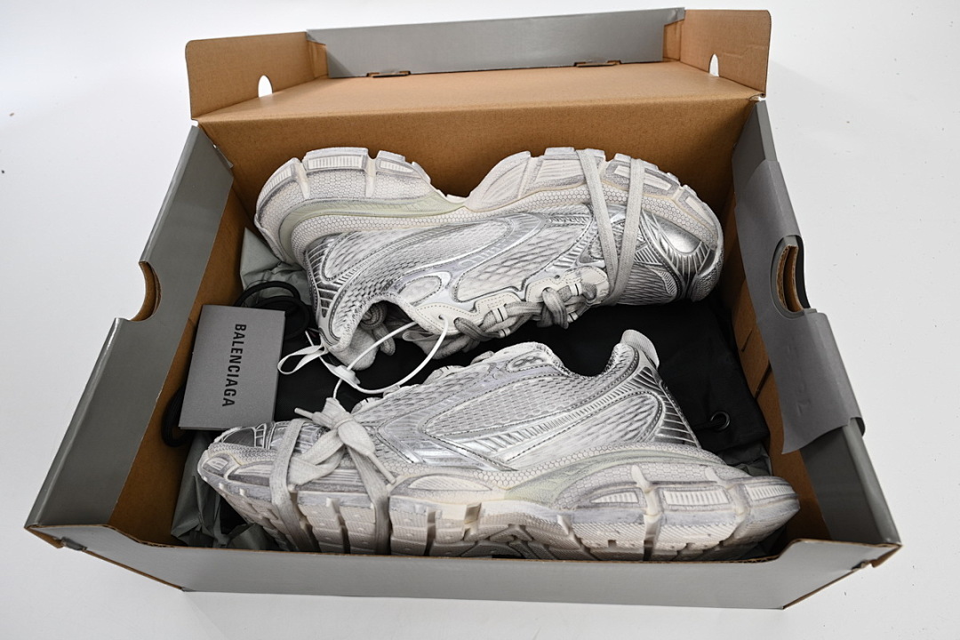 God Batch Balenciaga 3XL Silver White   542229 W1RB5 0101