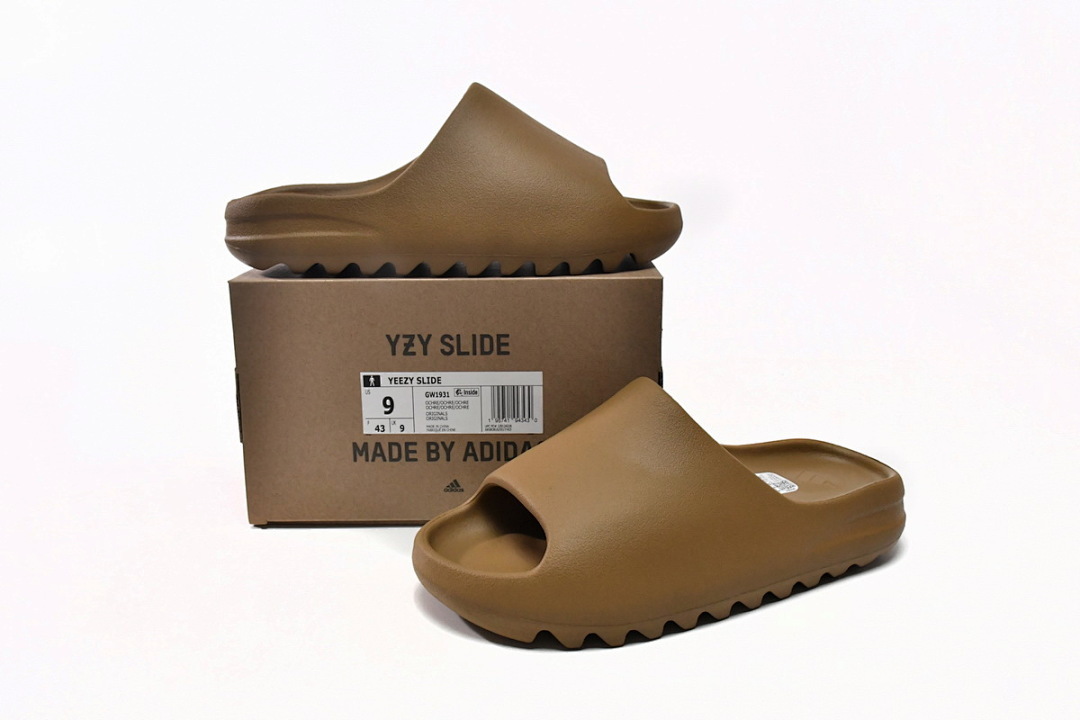 God  Batch adidas Yeezy Slide Ochre GW1931