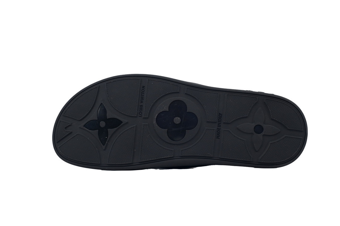 God  Batch LOUIS VUITTON Net Surface Black Green