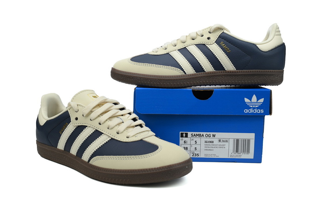 Adidas  Samba OG 'Night Indigo Crew White'  IG1968