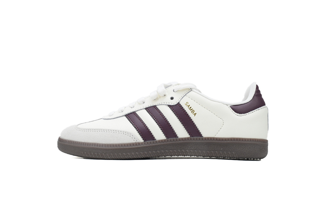 Adidas  Samba OG 'Off White Maroon' emmi Exclusive JR2659