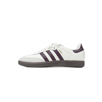Adidas  Samba OG 'Off White Maroon' emmi Exclusive JR2659 01