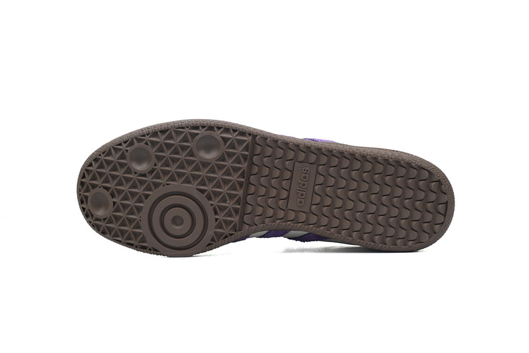 Adidas Originals Samba OG 'Off White Purple Green' ID8349 