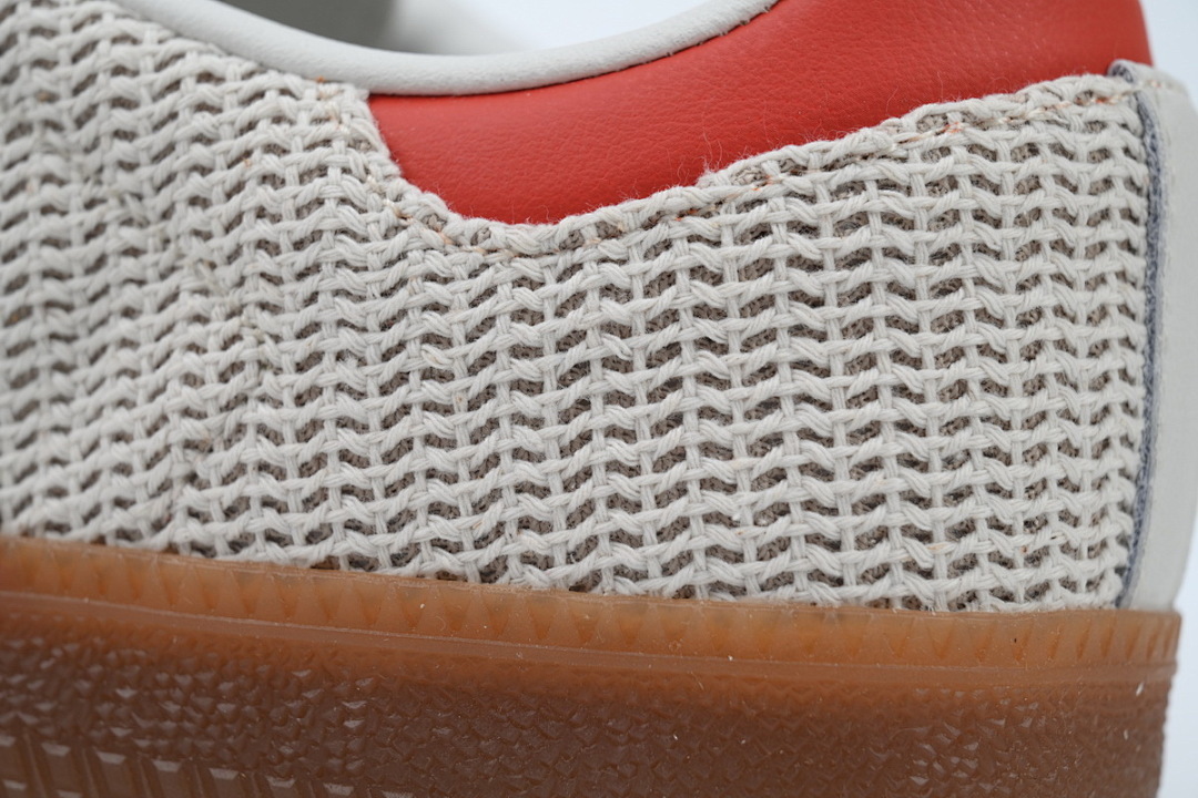 Adidas Samba OG 'Crystal White Preloved Red'  IG1380