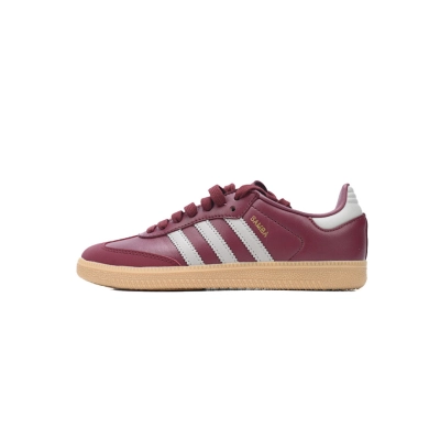 Adidas Samba OG 'Burgundy Gum'60  JH8700 01