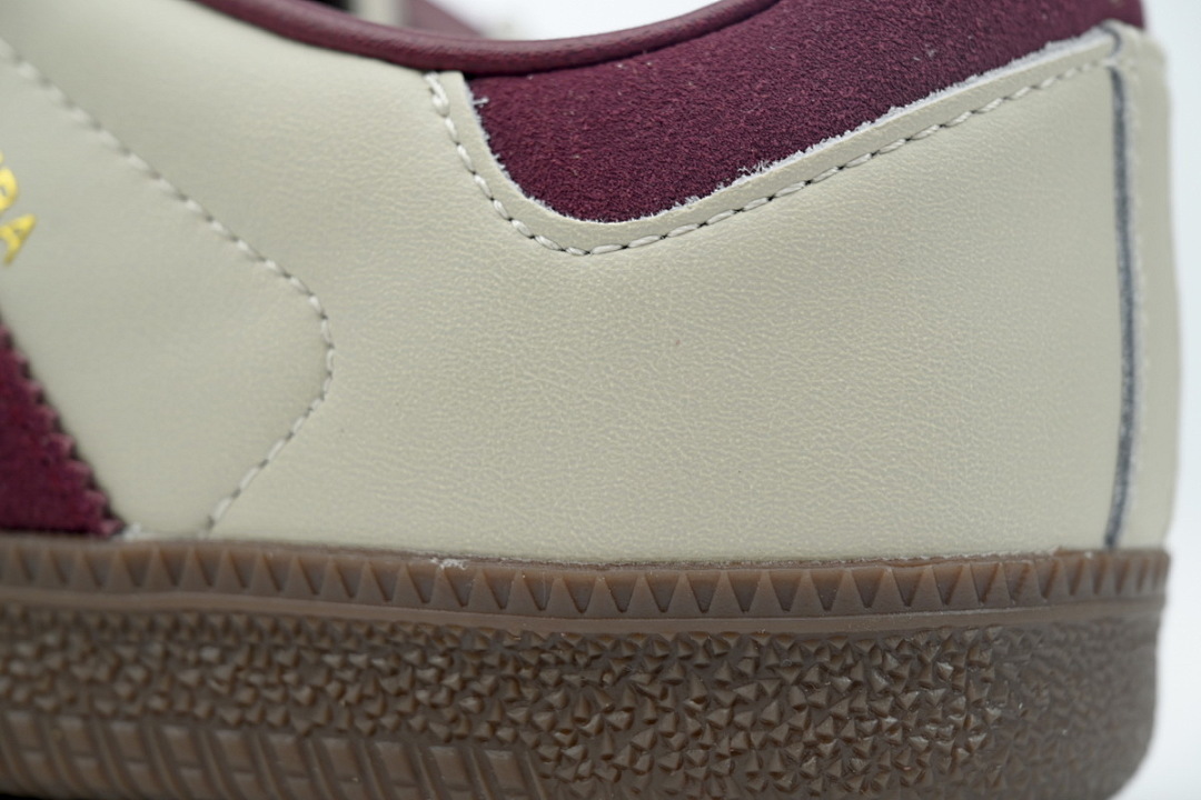 adidas Samba OG 'Putty Grey Maroon' ID1482 1