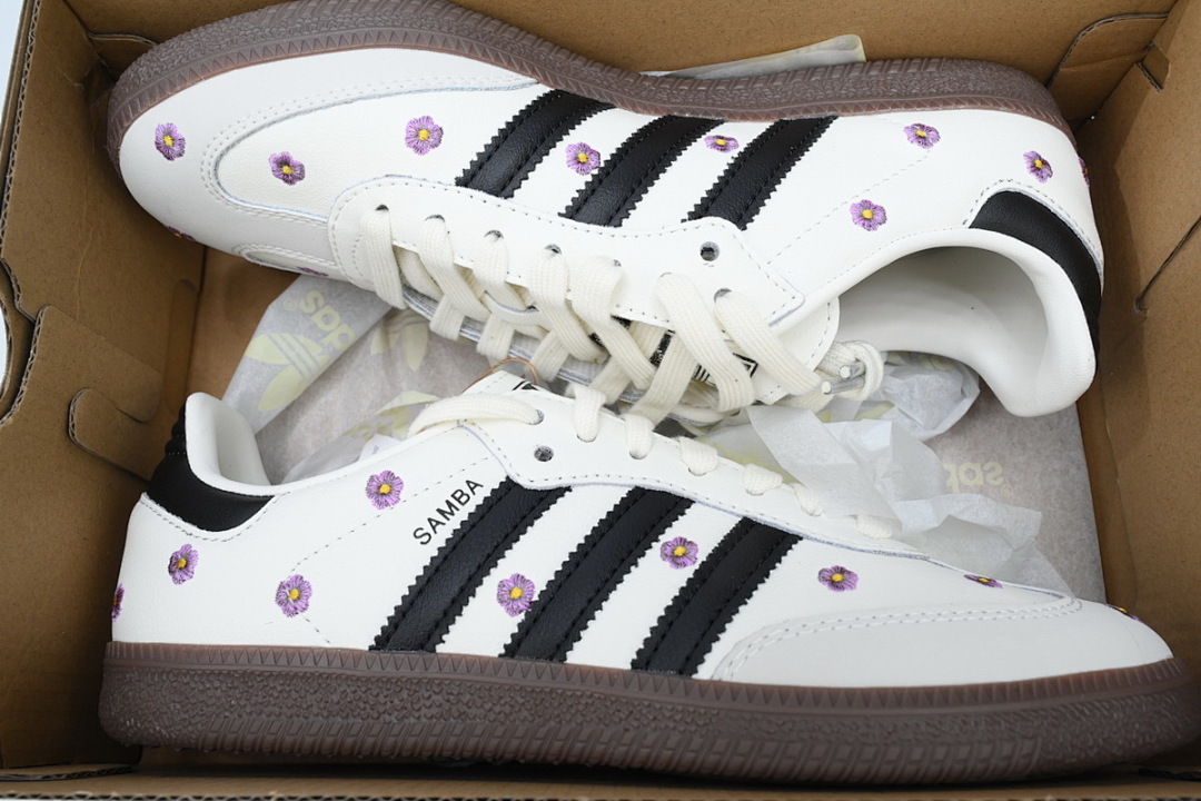 adidas Samba OG 'White Floral Embroidery' IF4398