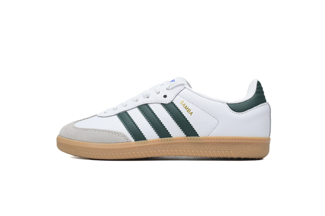 Adidas Originals Samba OG 'White Collegiate Green Gum'  IE3437 