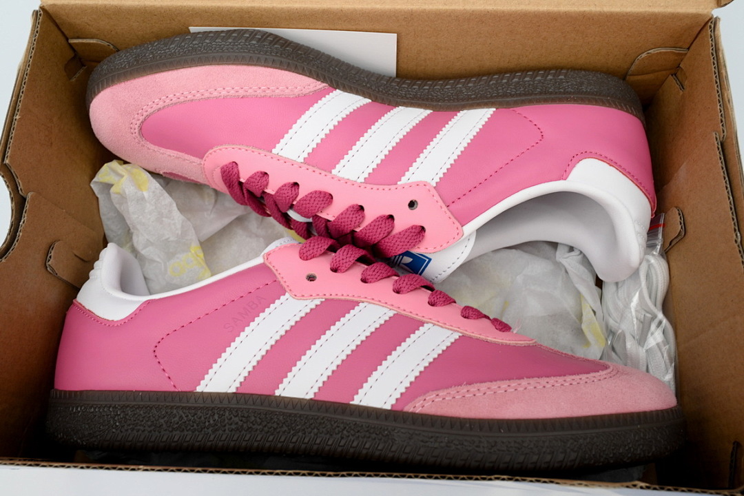 Adidasadidas Originals SAMBA OG Pink White  IG1024 