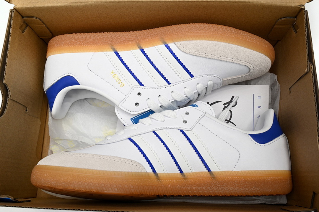 Adidas  Originals Samba Vegan /OG White Blue IG2339