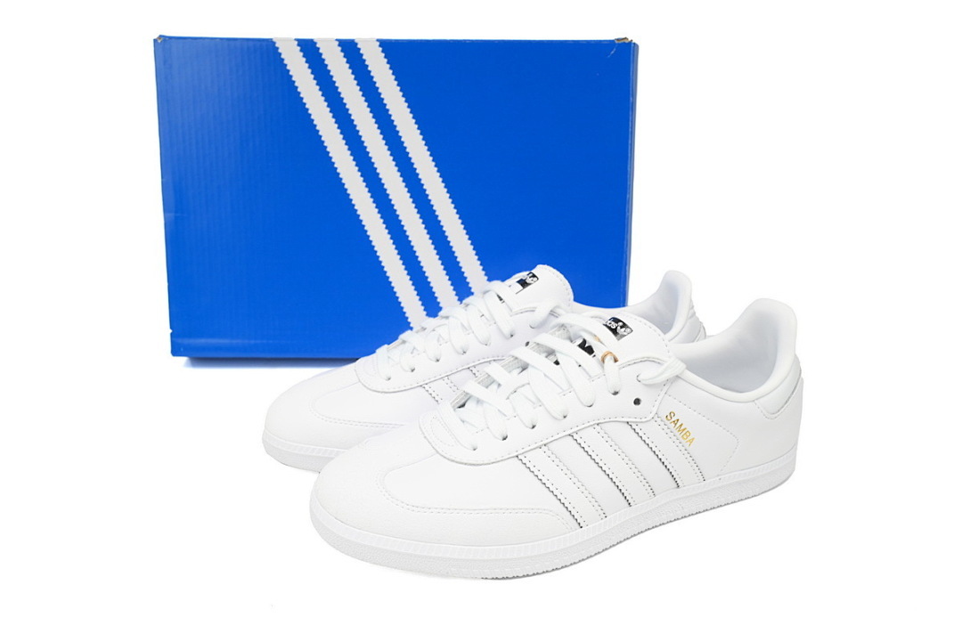 Adidas Originals Samba Vegan /OG White and Black Stripes GY1889