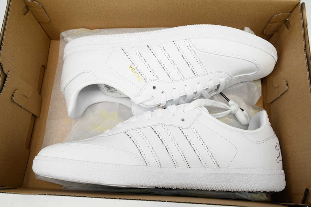 Adidas Originals Samba Vegan /OG White and Black Stripes GY1889