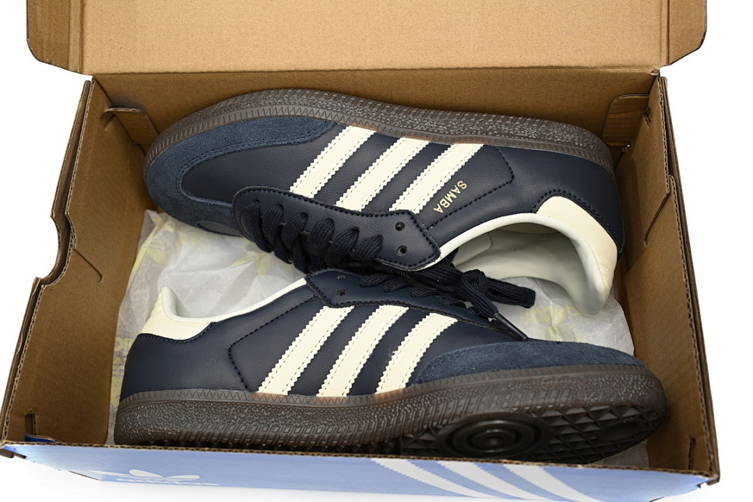 Adidas Samba OG 'Night Navy Gum'   ID2056 