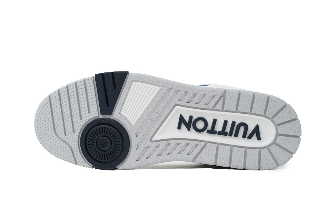 FC God Batch LOUIS VUITTON Trainer New White Blue