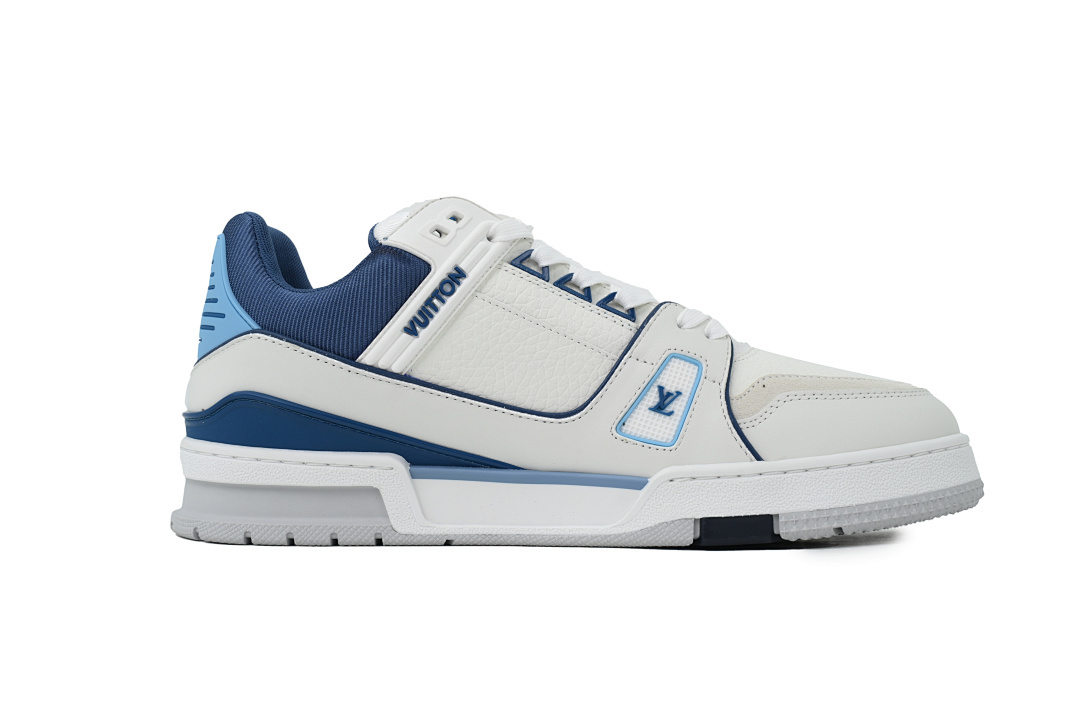 FC God Batch LOUIS VUITTON Trainer New White Blue