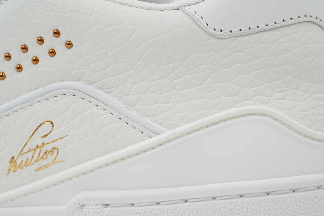  FC God Batch LOUIS VUITTON Trainer White Orange Rivet