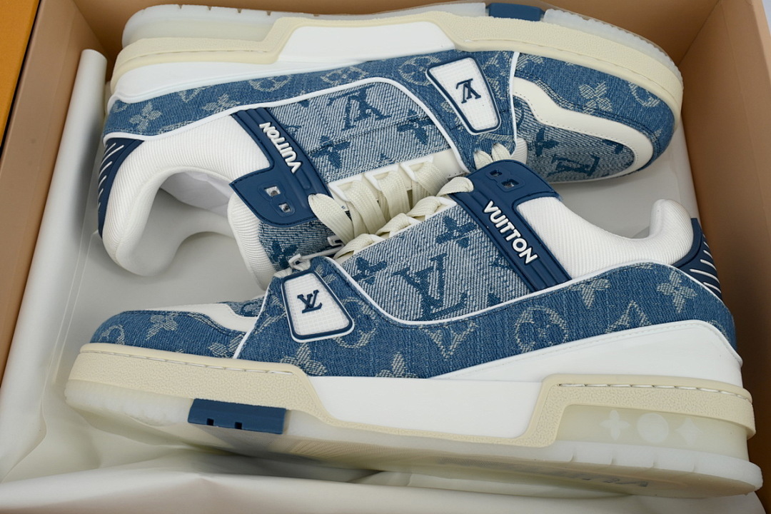 FC God Batch Louis Vuitton Trainer Blue 