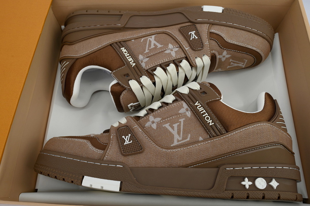  FC God Batch Louis Vuitton Trainer Brown Cowboy 