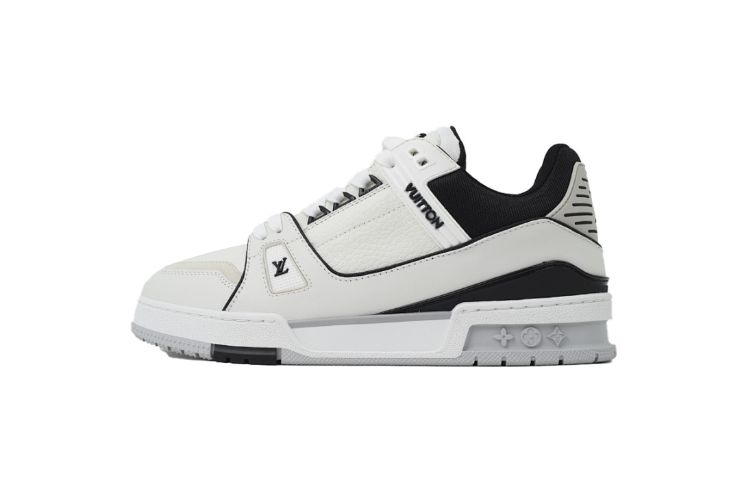 FC God Batch LOUIS VUITTON Trainer New Black And White