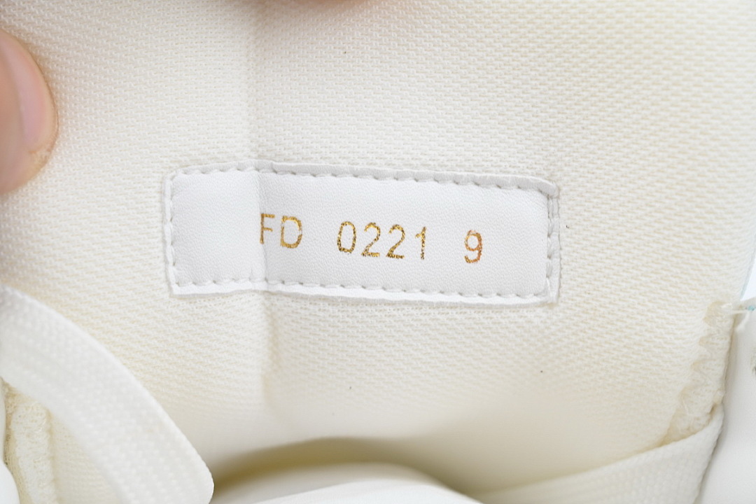 FC God Batch LOUIS VUITTON Trainer Blue White Rhinestones