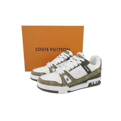 FC God Batch Louis Vuitton Trainer  Military Green Cowboy 02