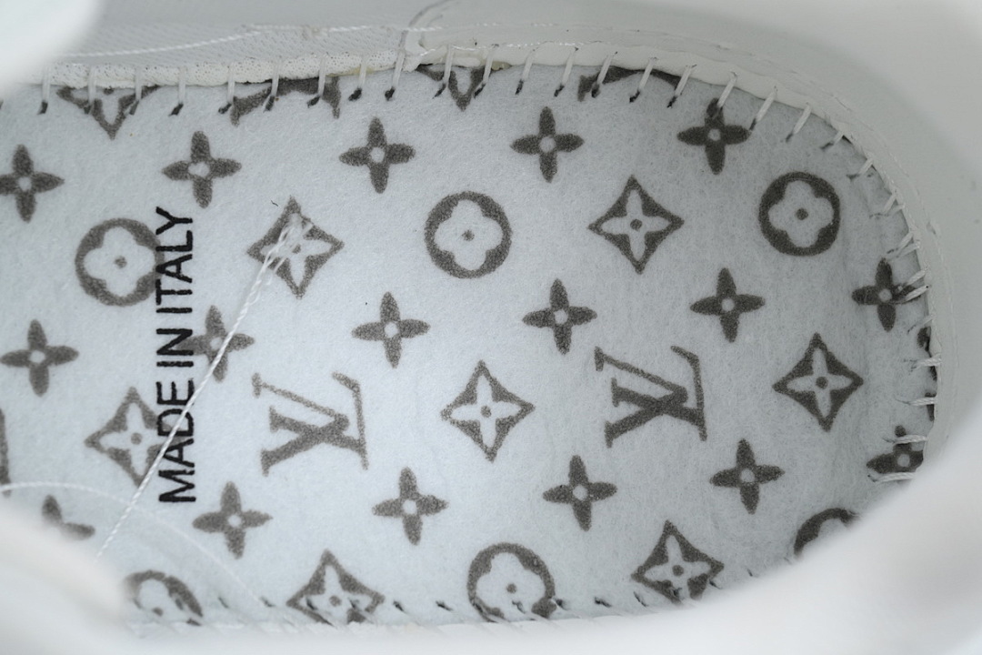 FC God Batch Louis Vuitton Trainer  White Rivets