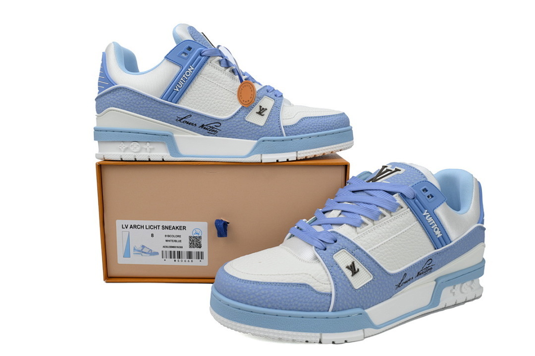 FC God Batch LOUIS VUITTON Trainer Blue White