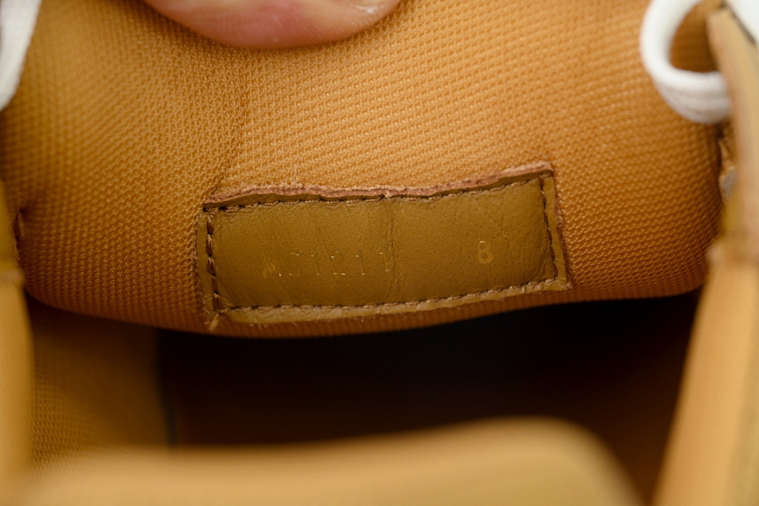 FC God Batch LOUIS VUITTON Trainer Brown Skin With White Background