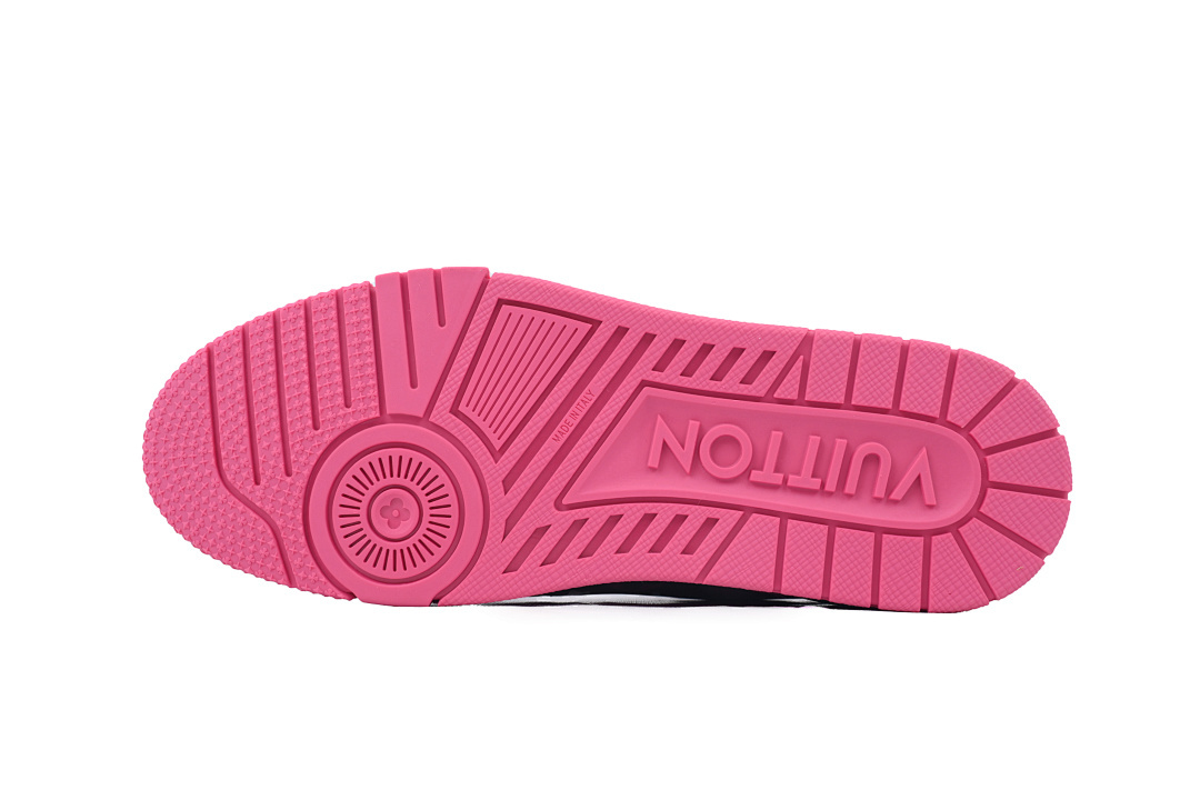 FC God Batch Louis Vuitton Trainer Dark Gray Color Printing