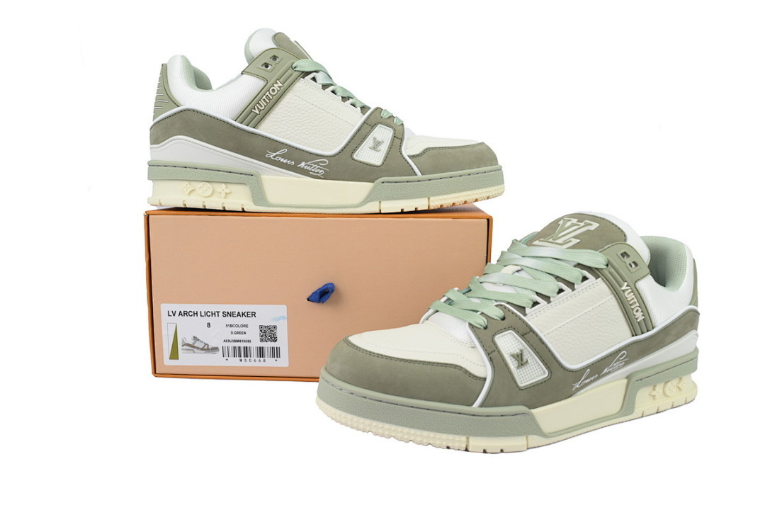 FC God Batch Louis Vuitton Trainer Frosted Green