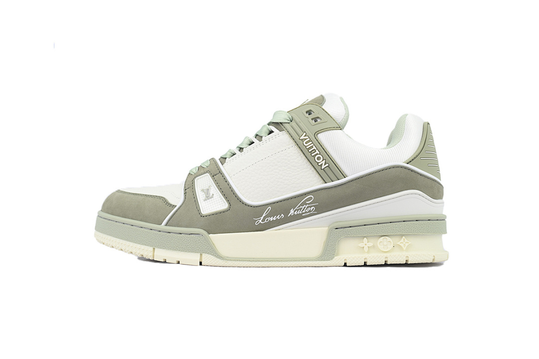 FC God Batch Louis Vuitton Trainer Frosted Green
