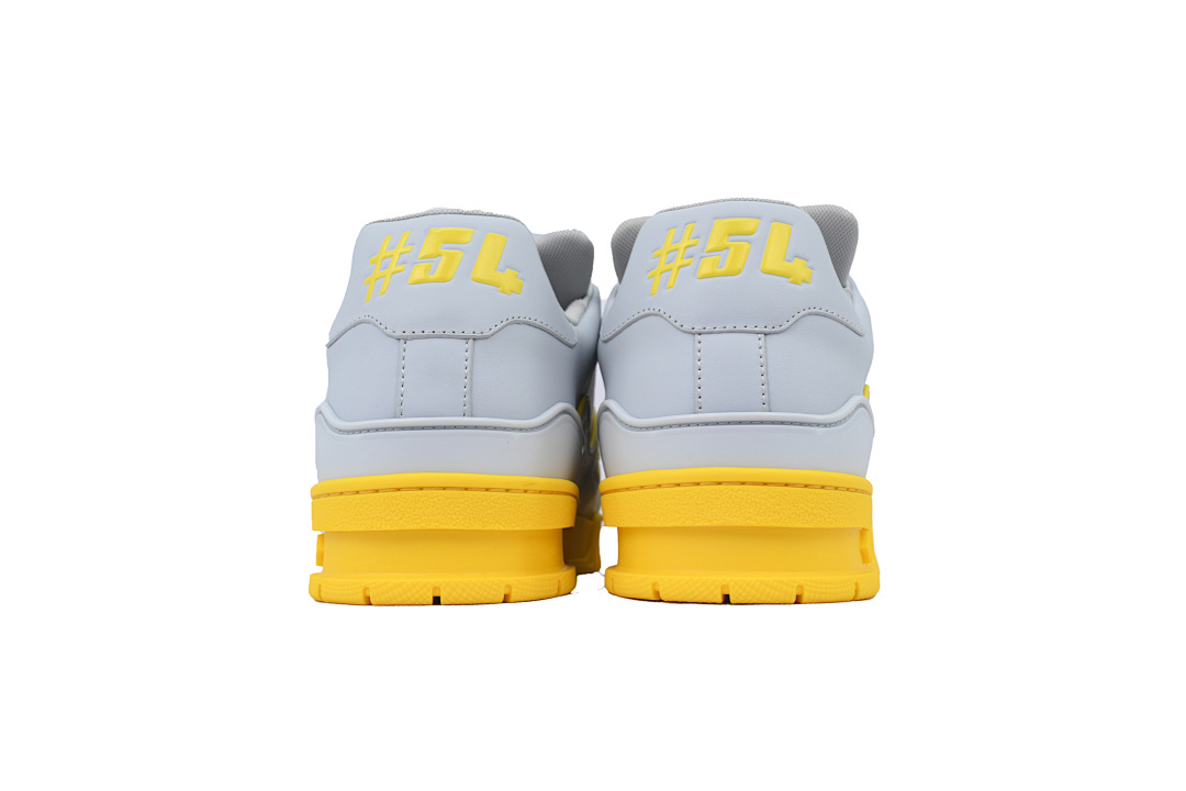 FC God Batch Louis Vuitton Trainer Grey Color Printing 