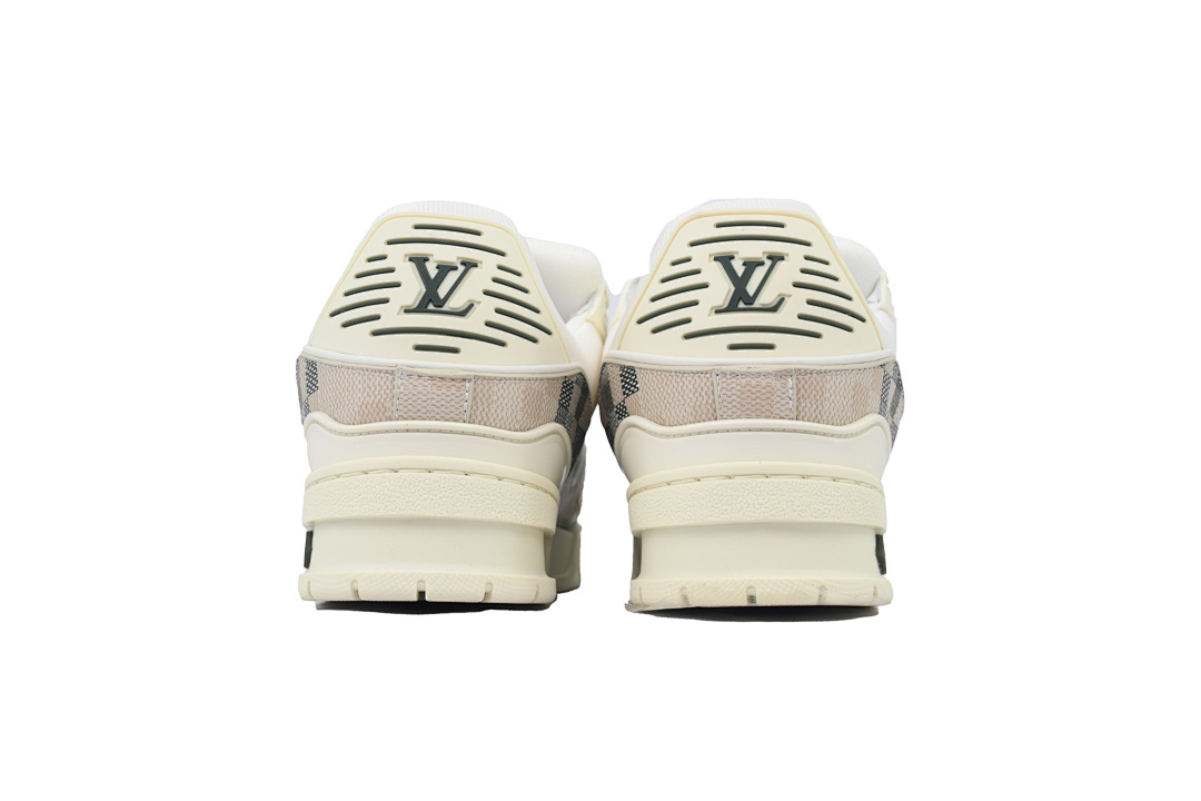 FC God Batch Louis Vuitton Trainer Grey White Grid 