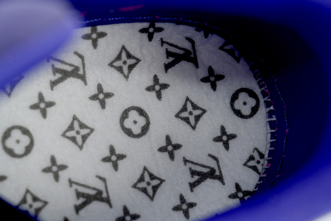 FC God Batch Louis Vuitton Trainer Purple Rivet