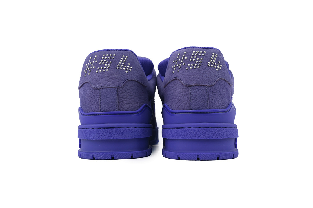 FC God Batch Louis Vuitton Trainer Purple Rivet