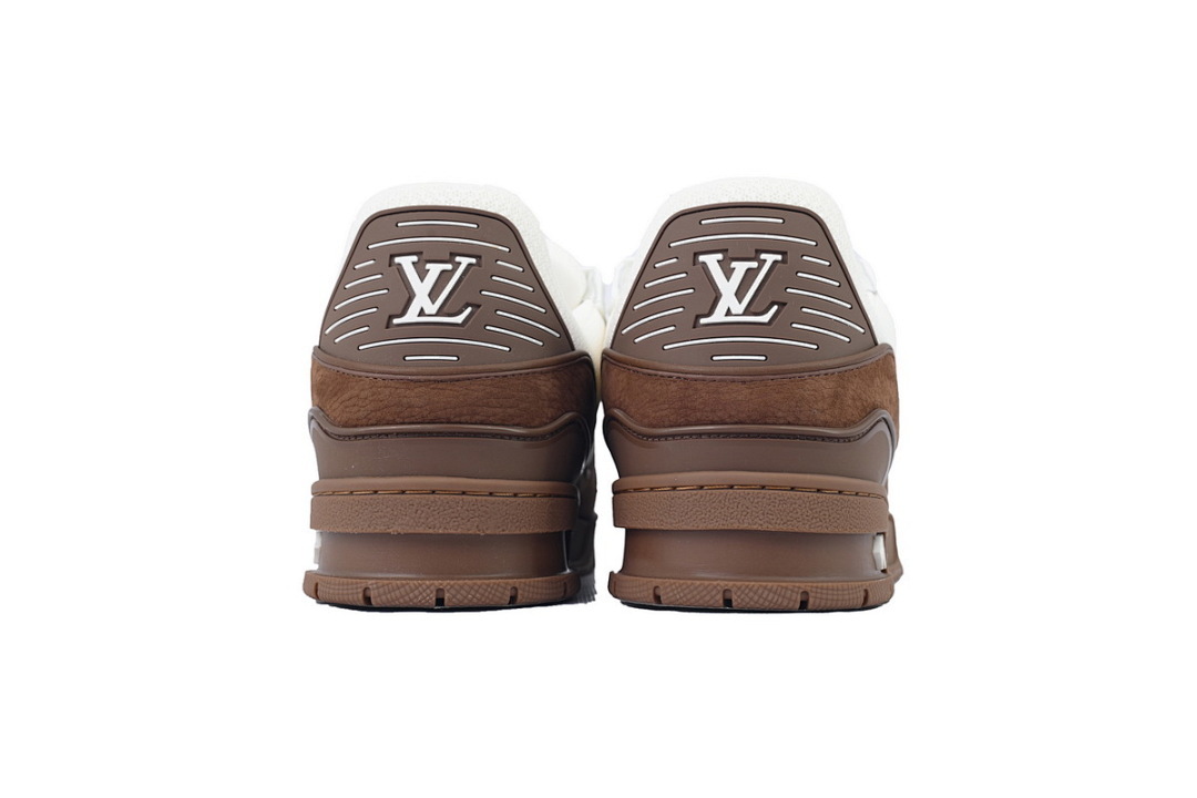 FC God Batch Louis Vuitton Trainer White Brown 
