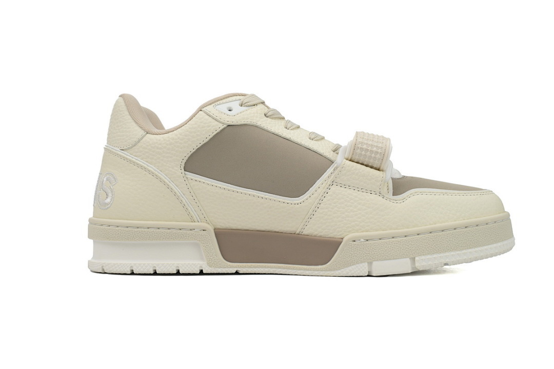  FC God Batch LOUIS VUITTON Trainer Beige Casual 