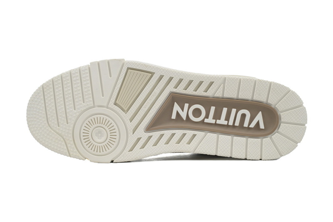  FC God Batch LOUIS VUITTON Trainer Beige Casual 