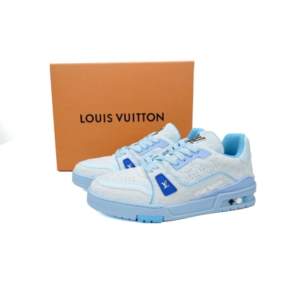 FC God Batch Tyler x  Louis Vuitton Trainer Blue  02