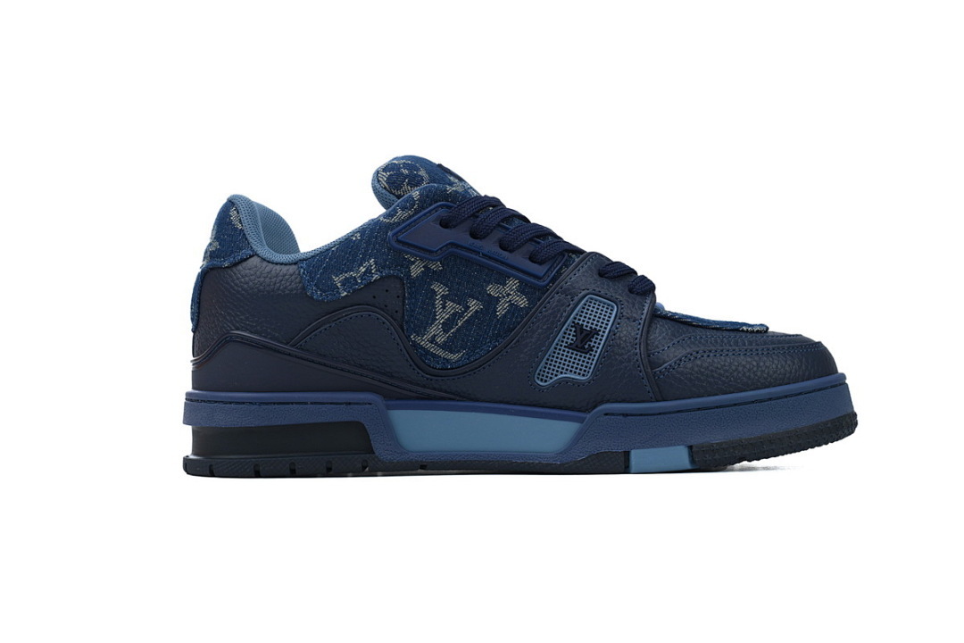 FC God Batch Nigo x Louis Vuitton Trainer Blue   