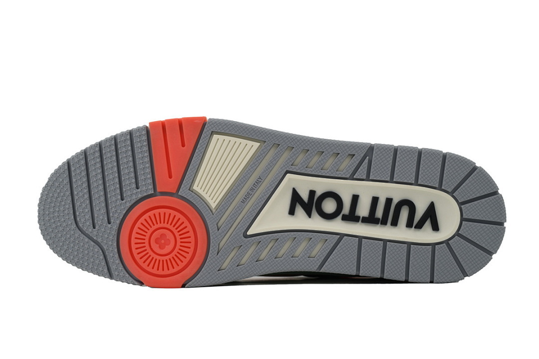 FC God Batch LOUIS VUITTON Trainer Orange  Color Block