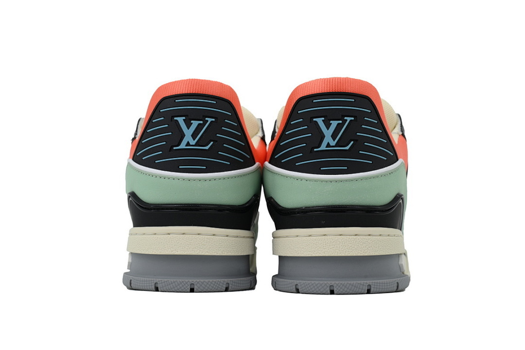 FC God Batch LOUIS VUITTON Trainer Orange  Color Block