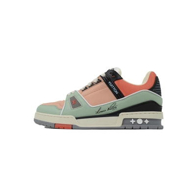 FC God Batch LOUIS VUITTON Trainer Orange  Color Block 01