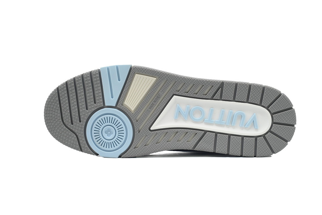 FC God Batch LOUIS VUITTON Trainer Black Blue  Mesh