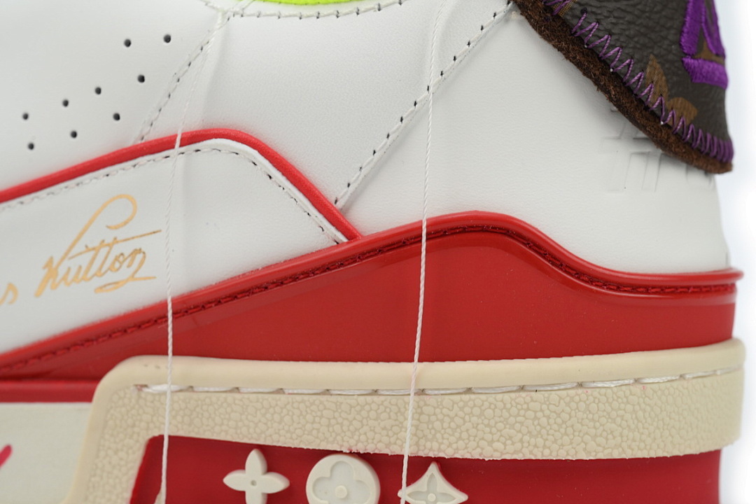  FC God Batch LOUIS VUITTON Trainer Fluorescent Yellow