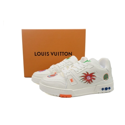 FC God Batch Yayoi Kusama x Louis Vuitton Trainer White 02