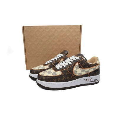 FC God Batch Nike Air Force 1 x  Louis Vuitton Trainer  02