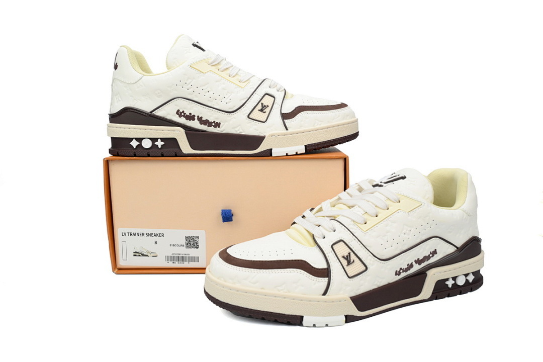 FC God Batch Tyler x  Louis Vuitton Trainer Beige Brown